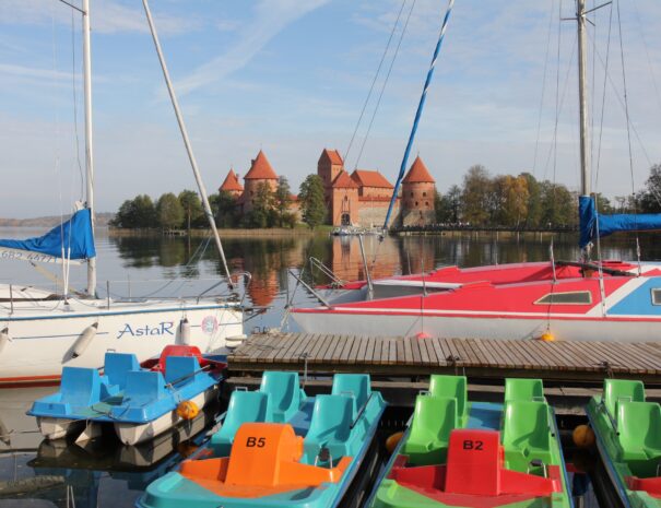 Baltic States nature attractions - Trakai Lake and Castle