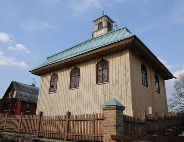 Karaite temple in Lithuania